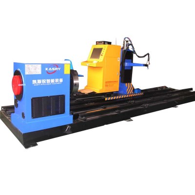 Pipe cutting machine CNC plasma round pipe square tube cutting beveling