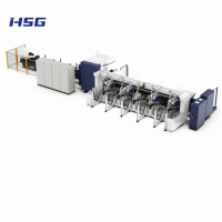 HSG Laser Cutter Machine 1500w 4000w Square Pipe Fiber Laser Cutting Machine