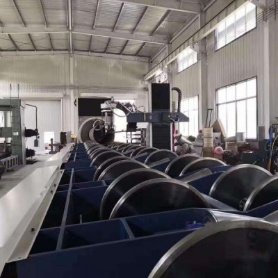 1200mm Big Diameter Pipe CNC Plasma Cutting Beveling Machine For Offshore Engineering Industry